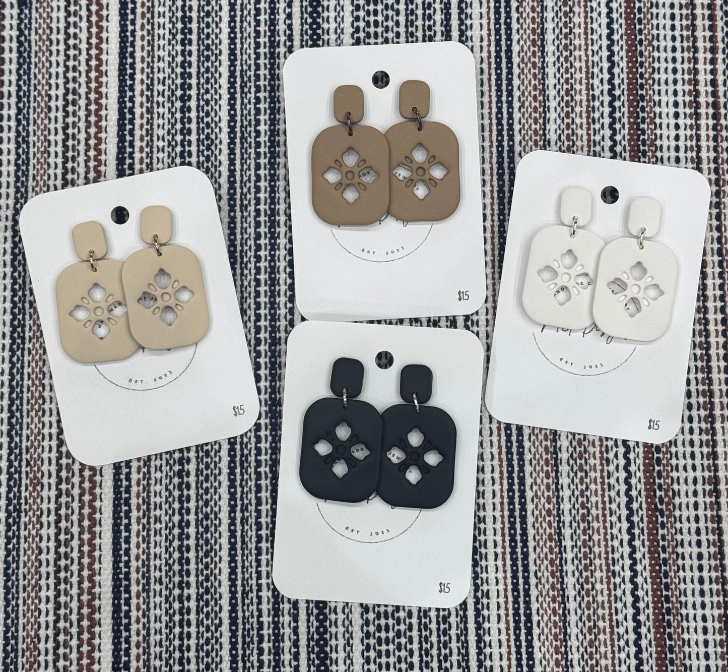 Classic Floral Dangles