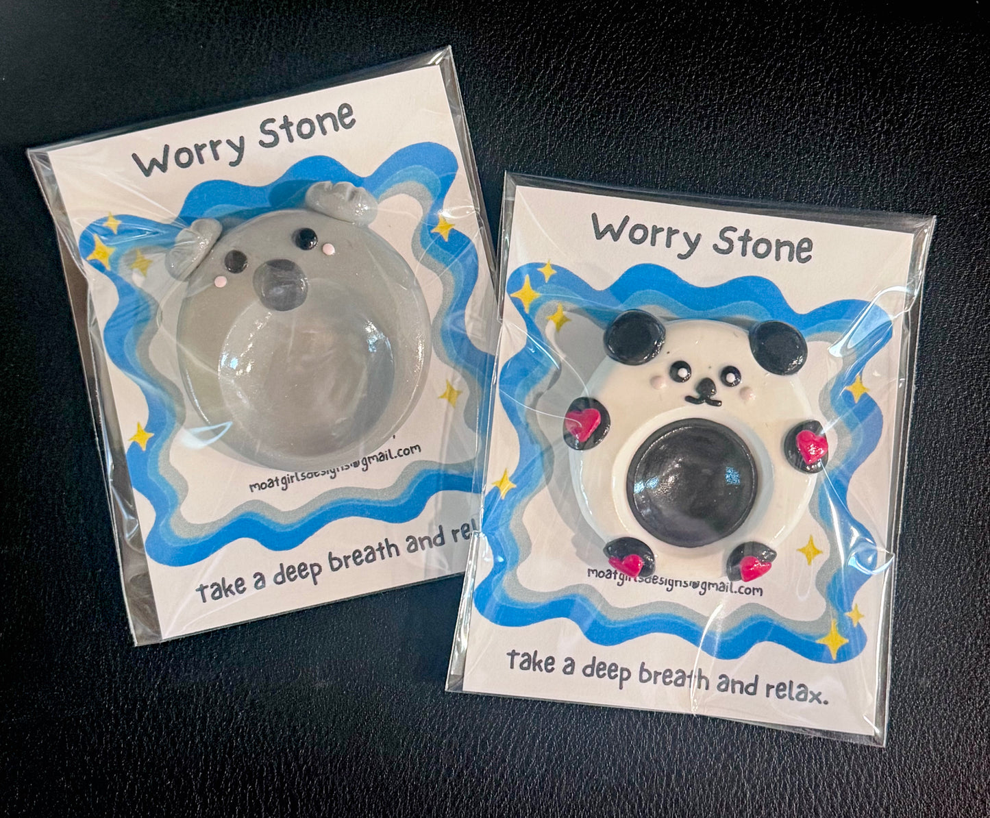 Koala/Panda Worry Stones