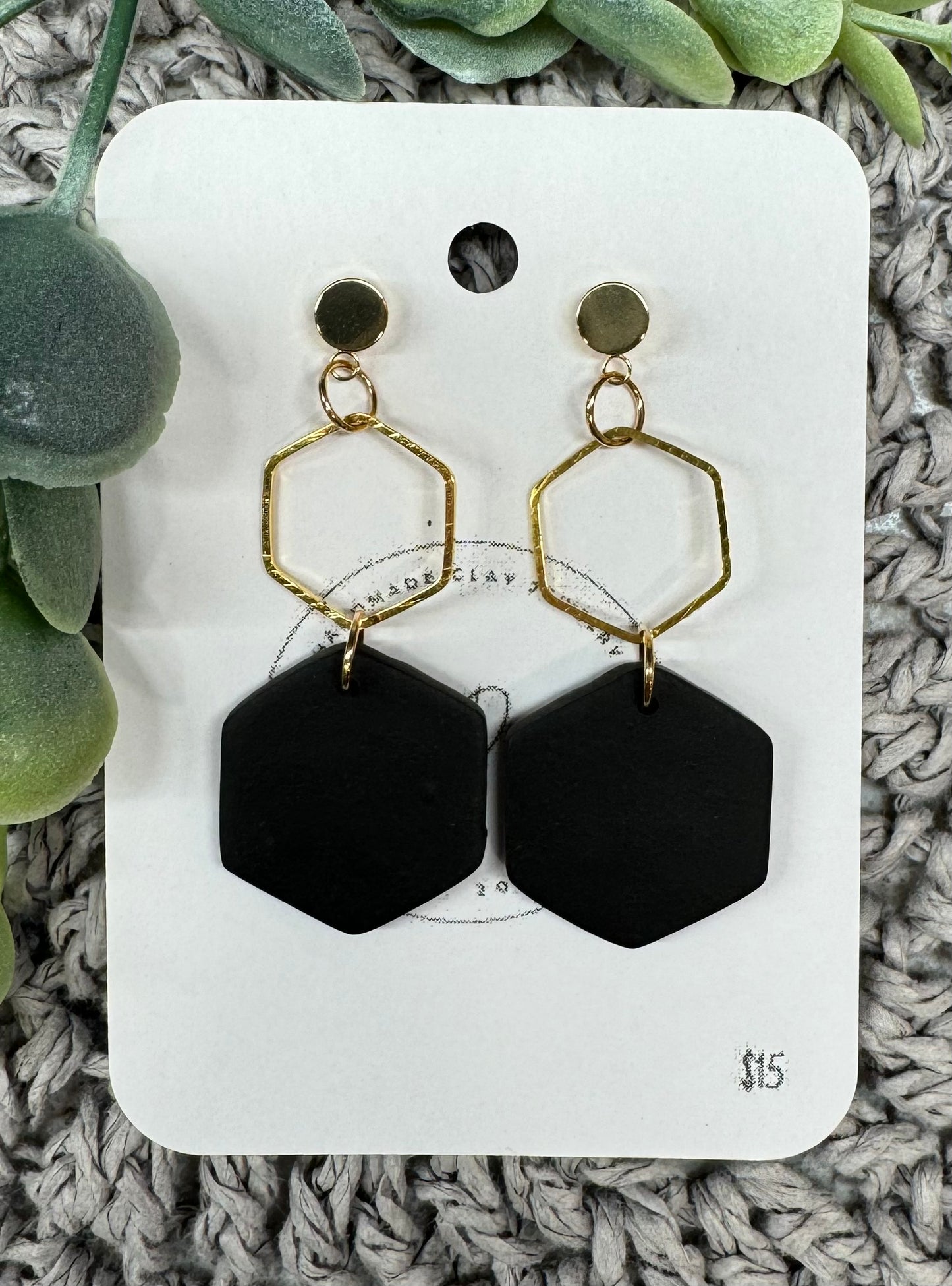 Gold Hexagons