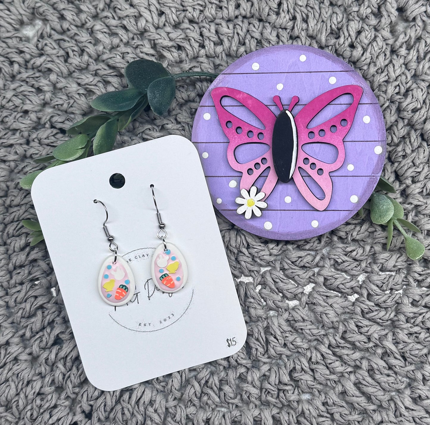 Small Easter Egg Sugar Cookie