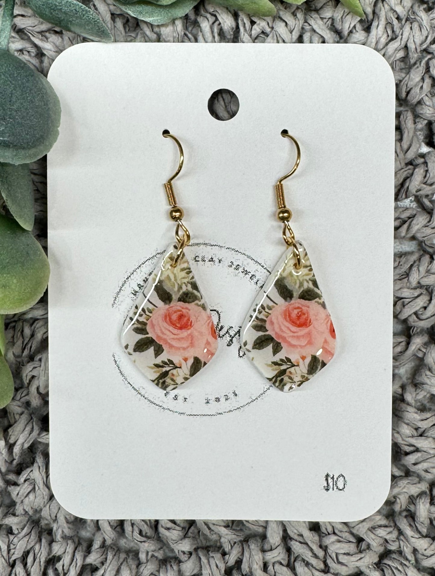 Coral Small Florals