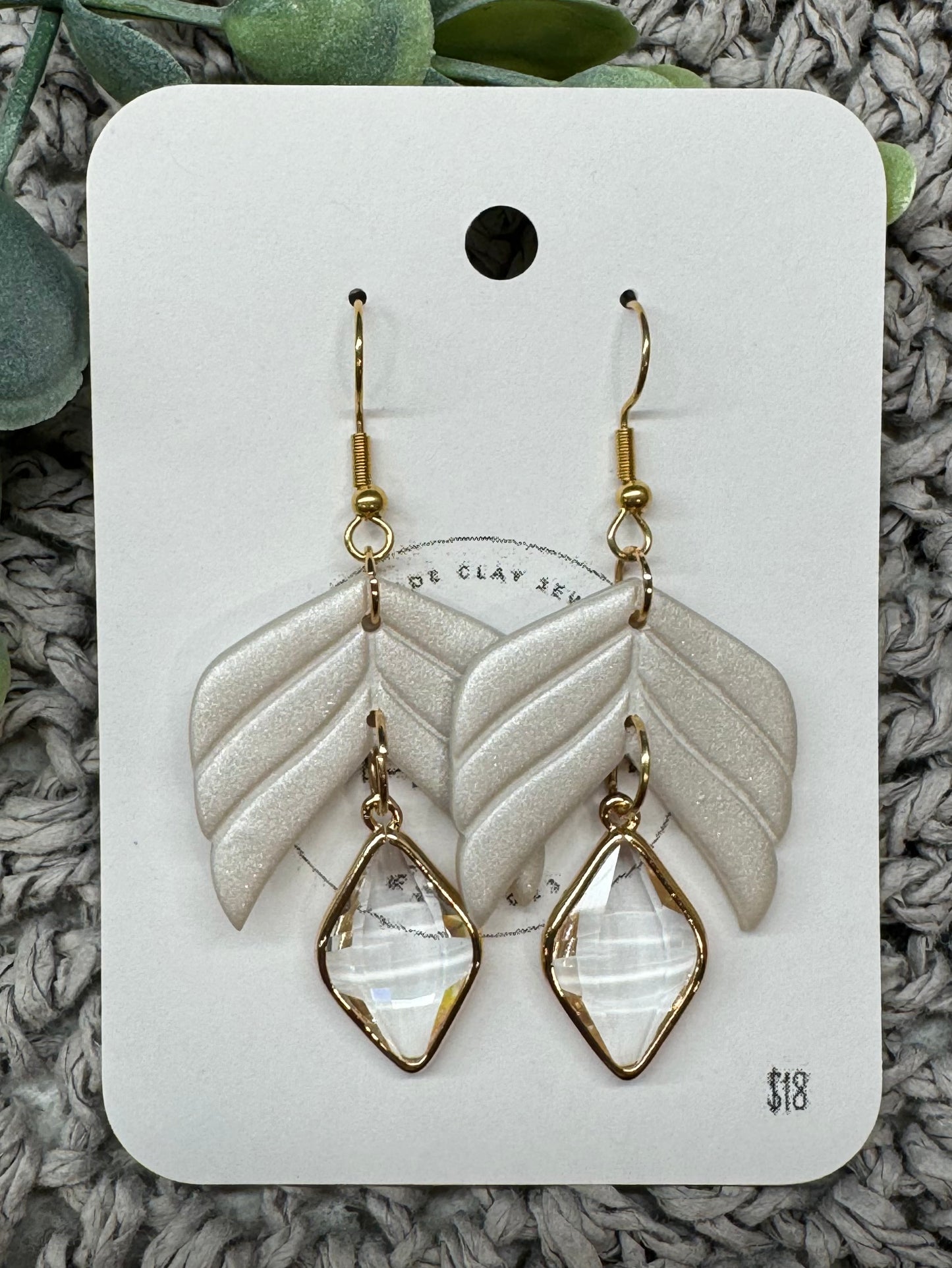 Pearl Crystal Dangle