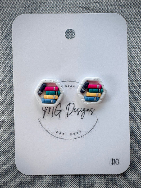 Hexagon Bookcase Studs