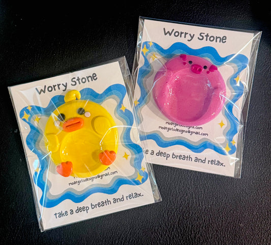 Duck/Pig Worry Stones