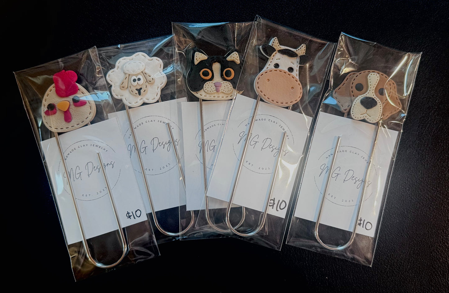 Large Paperclip Bookmarks Option 1