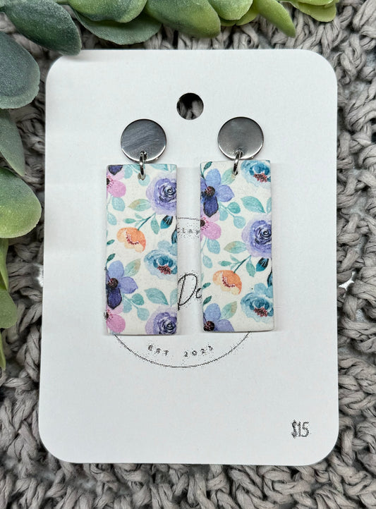 Vibrant Rectangle Florals