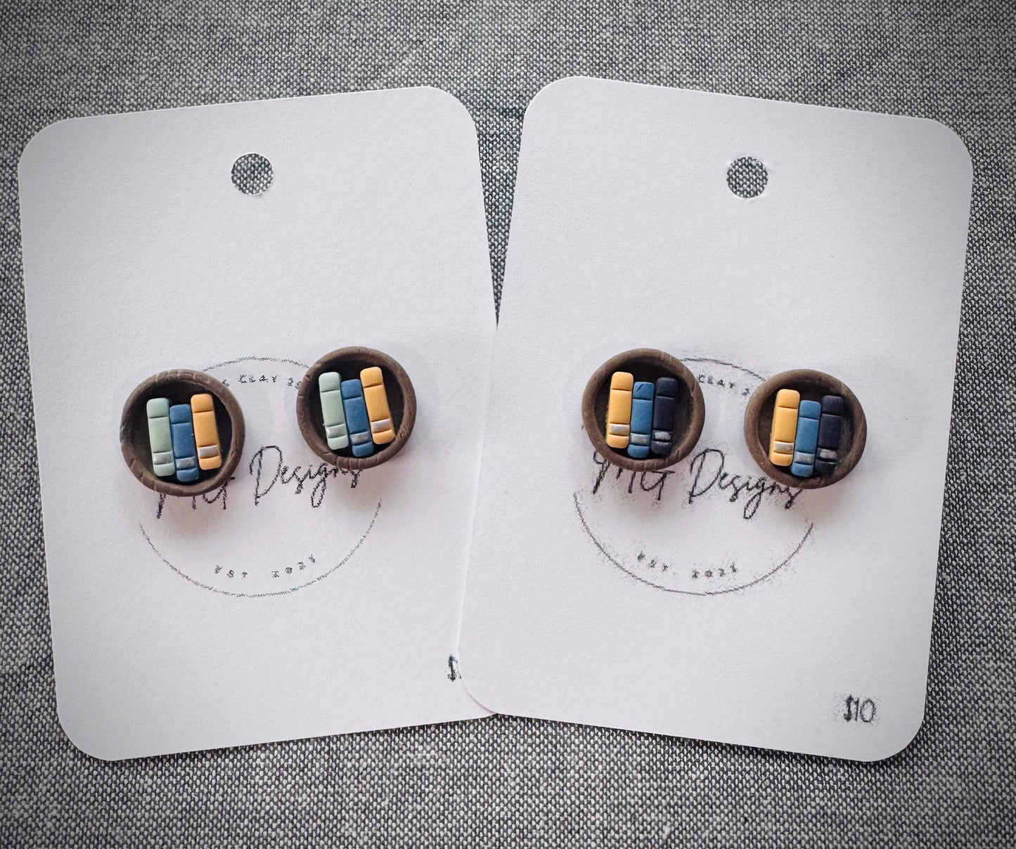 Brown Bookcase Studs