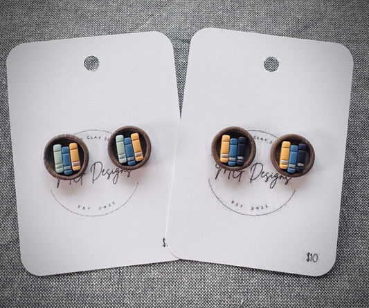 Brown Bookcase Studs