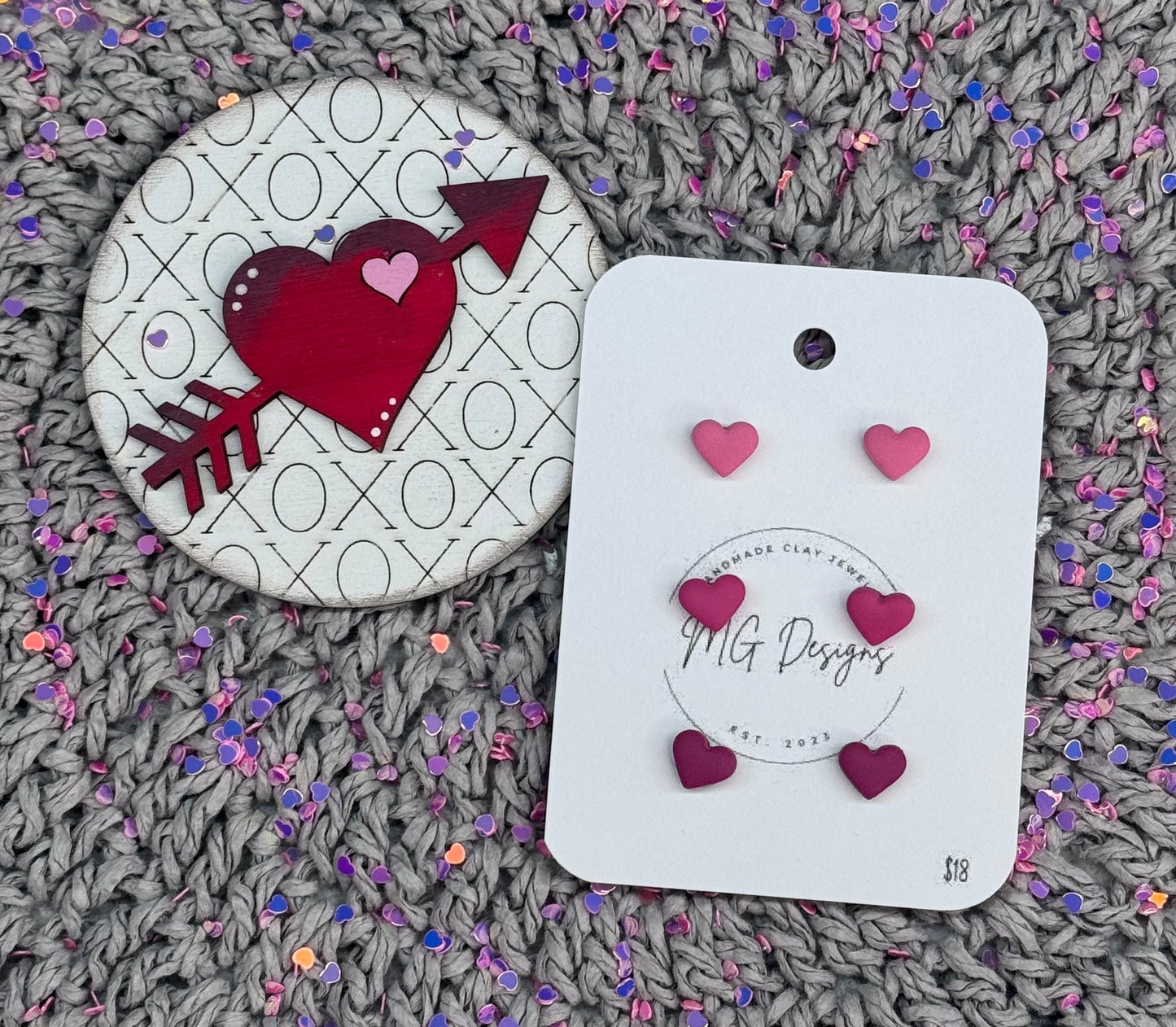 Heart Stud Pack