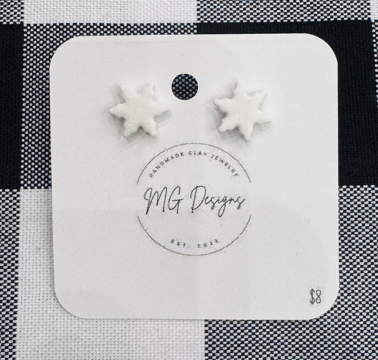 Snowflakes Stud