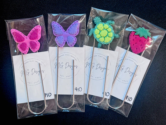 Large Paperclip Bookmarks Option 3