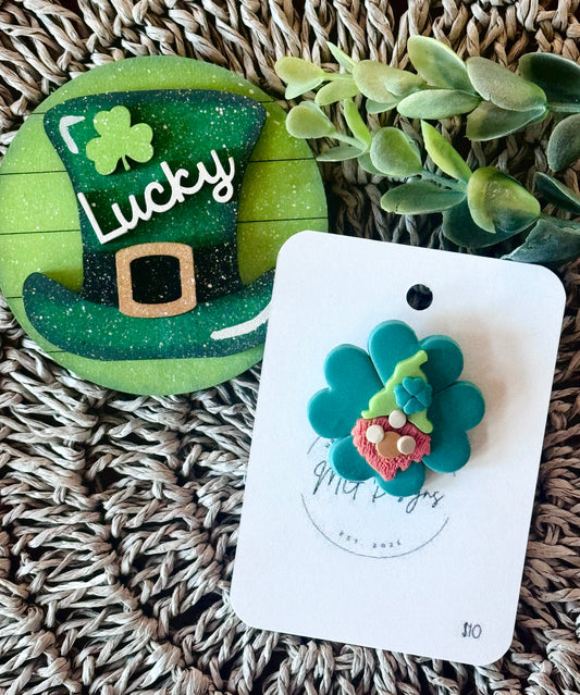 Shamrock/Leprechaun Pin
