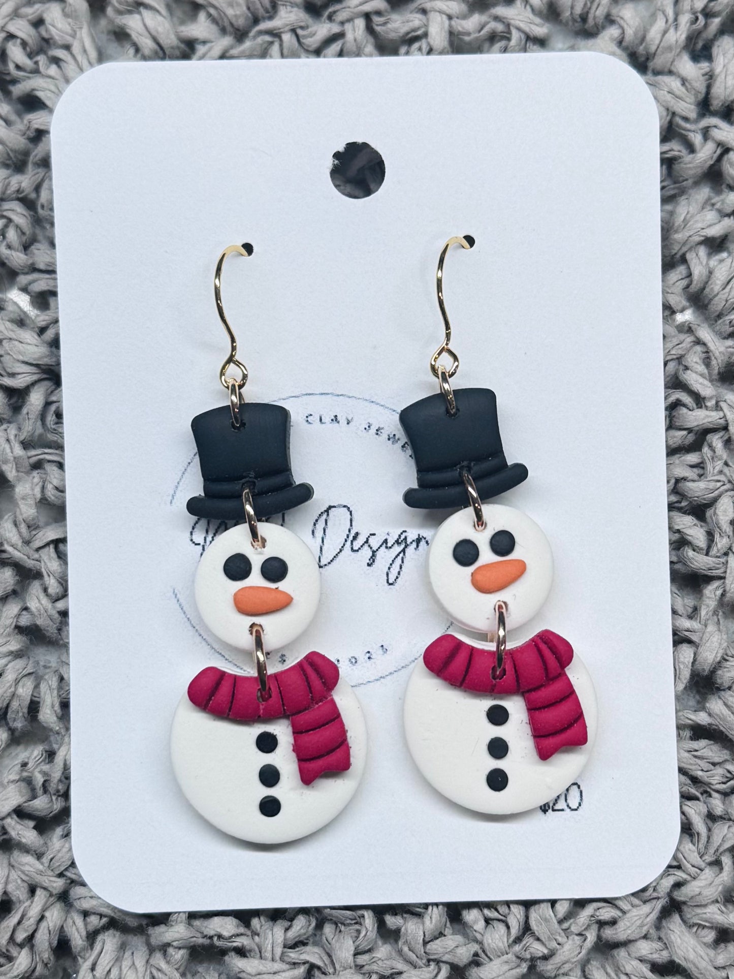 Snowman Dangles
