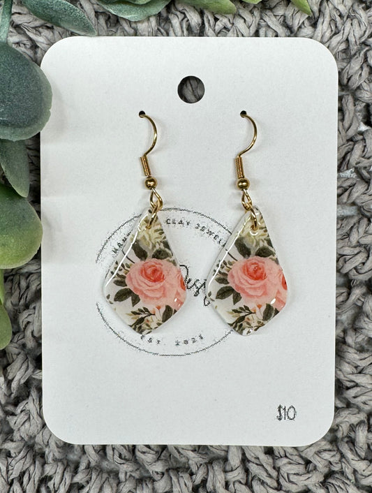 Coral Small Florals
