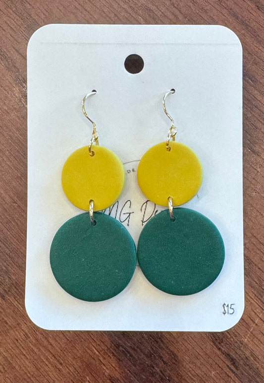 Green and yellow circles