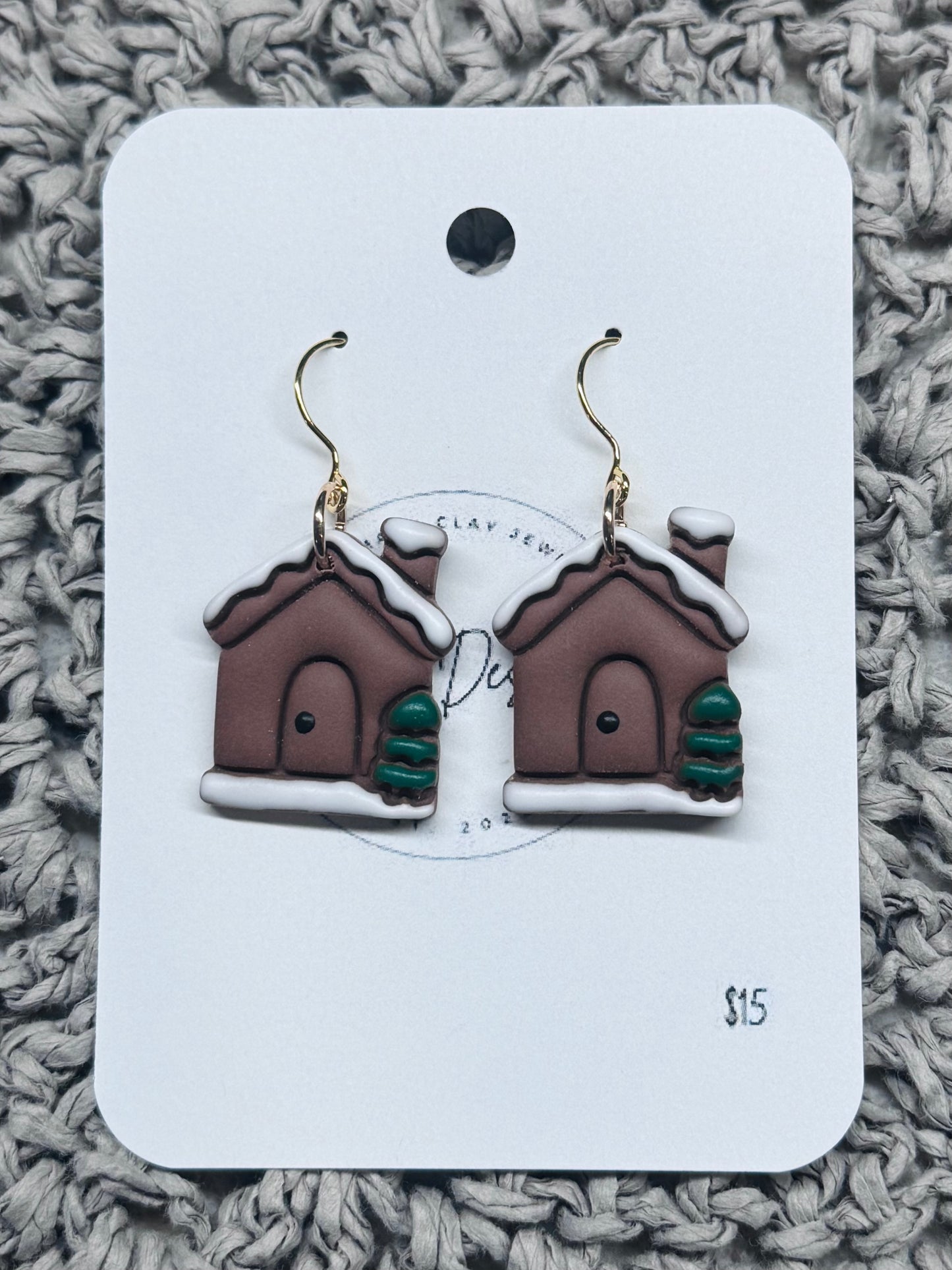 Gingerbread House Dangle