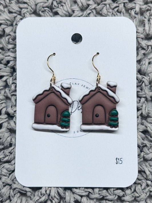 Gingerbread House Dangle
