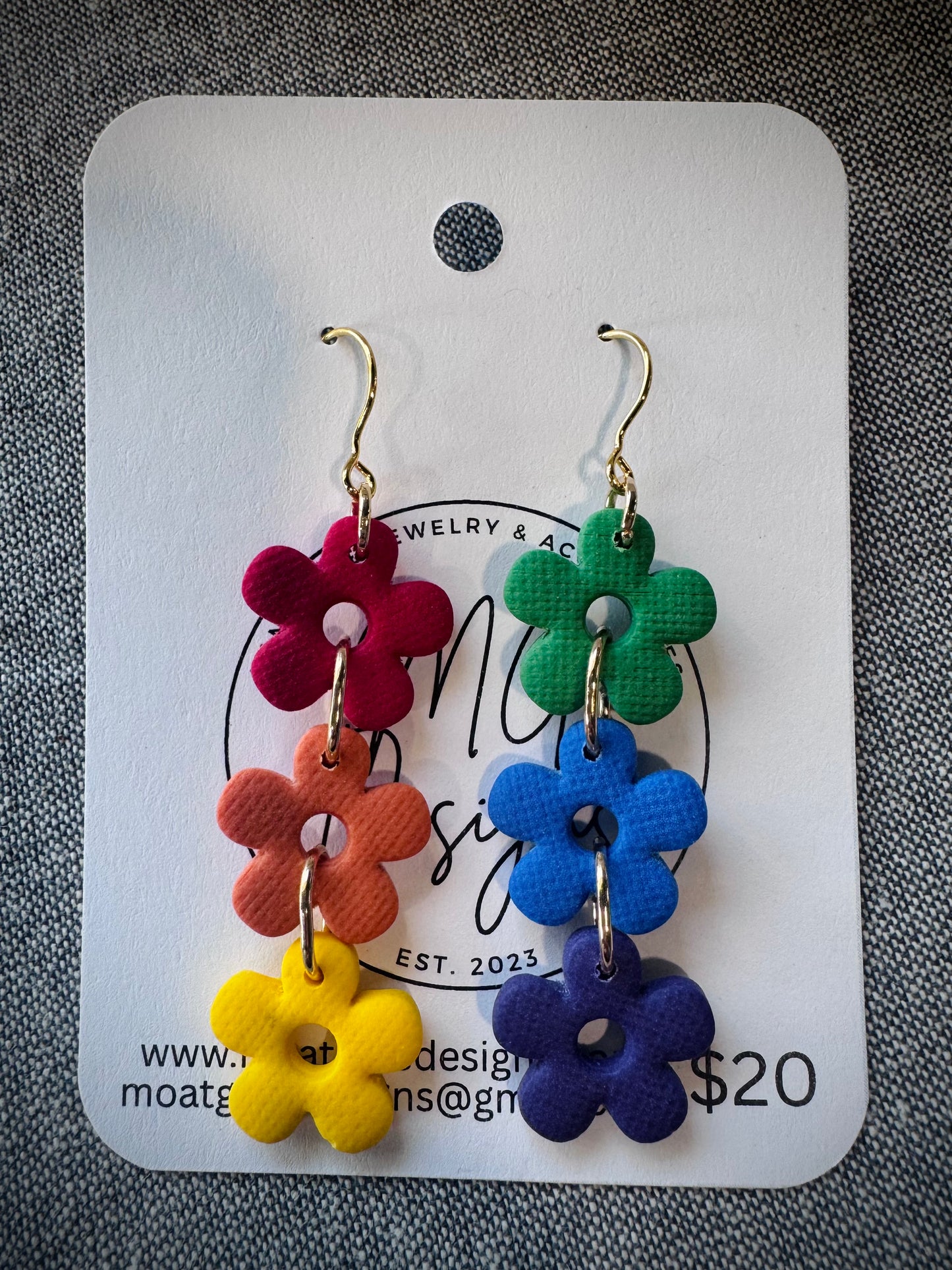 Pride Flower Dangle