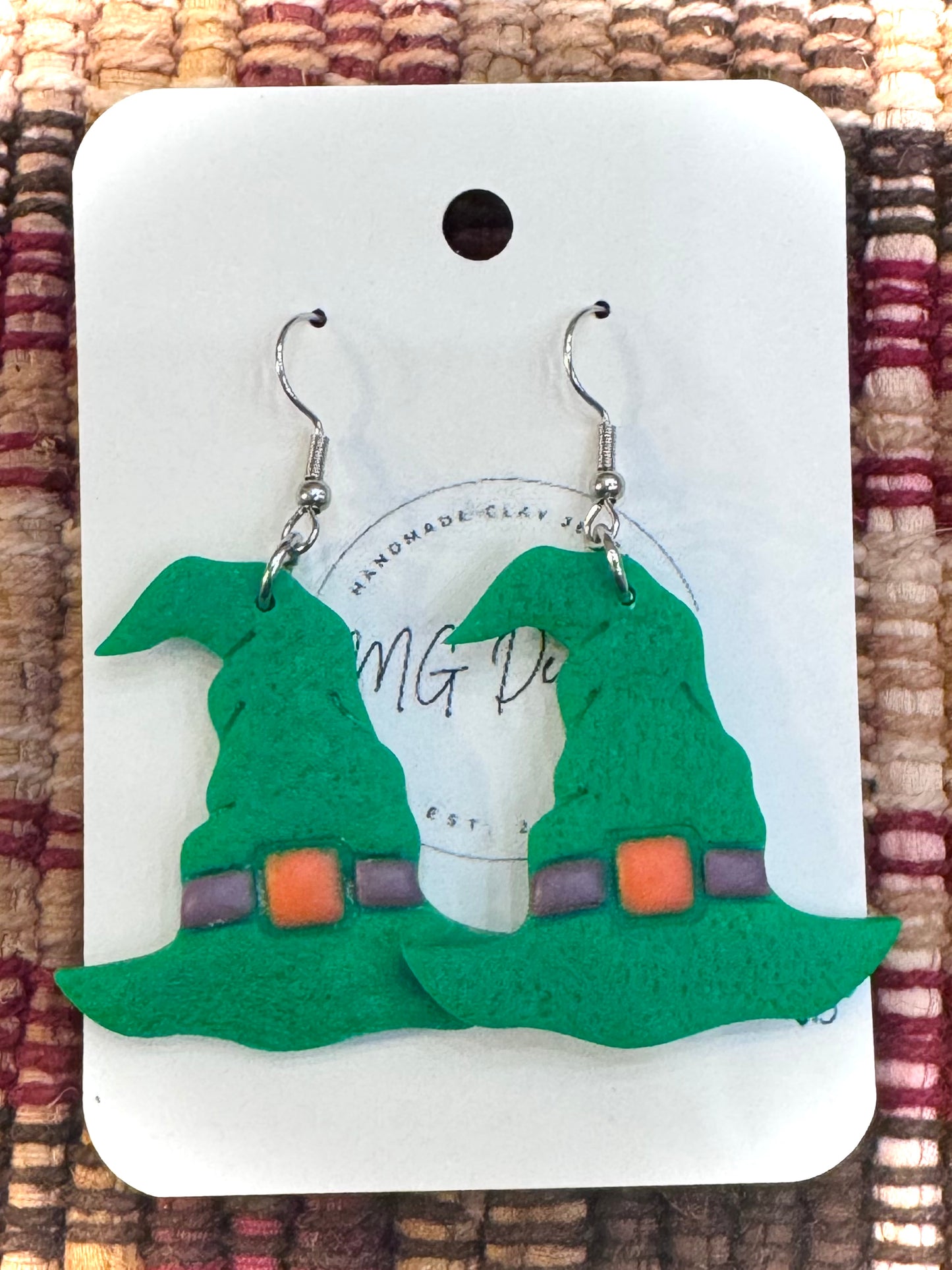 Neon Green Witch Hats